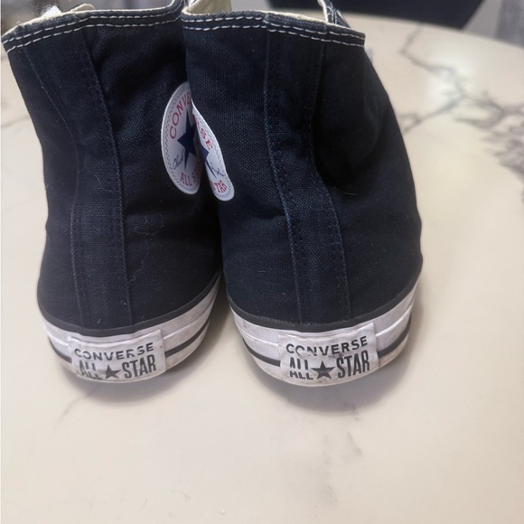 Converse Classic Black and White High-Top Sneakers - Picture 3 of 5